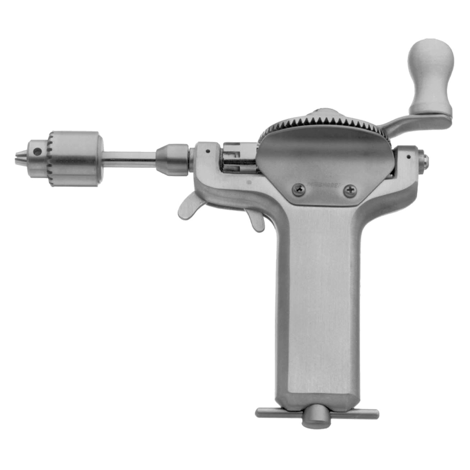 Bunnell Drill, Cannulated, 3 Jaw Stainless Steel Chuck, Accepts Wires & Pins Up To 5/32" (4.0 Mm), Aluminum Body, 5 3/4" (14.5 Cm)